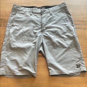 Billabong Men's Gray Shorts (Hybrid - Good for water and land)
